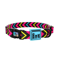 Pembe Zigzag | Boyun Tasması