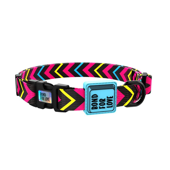 Pembe Zigzag | Boyun Tasması